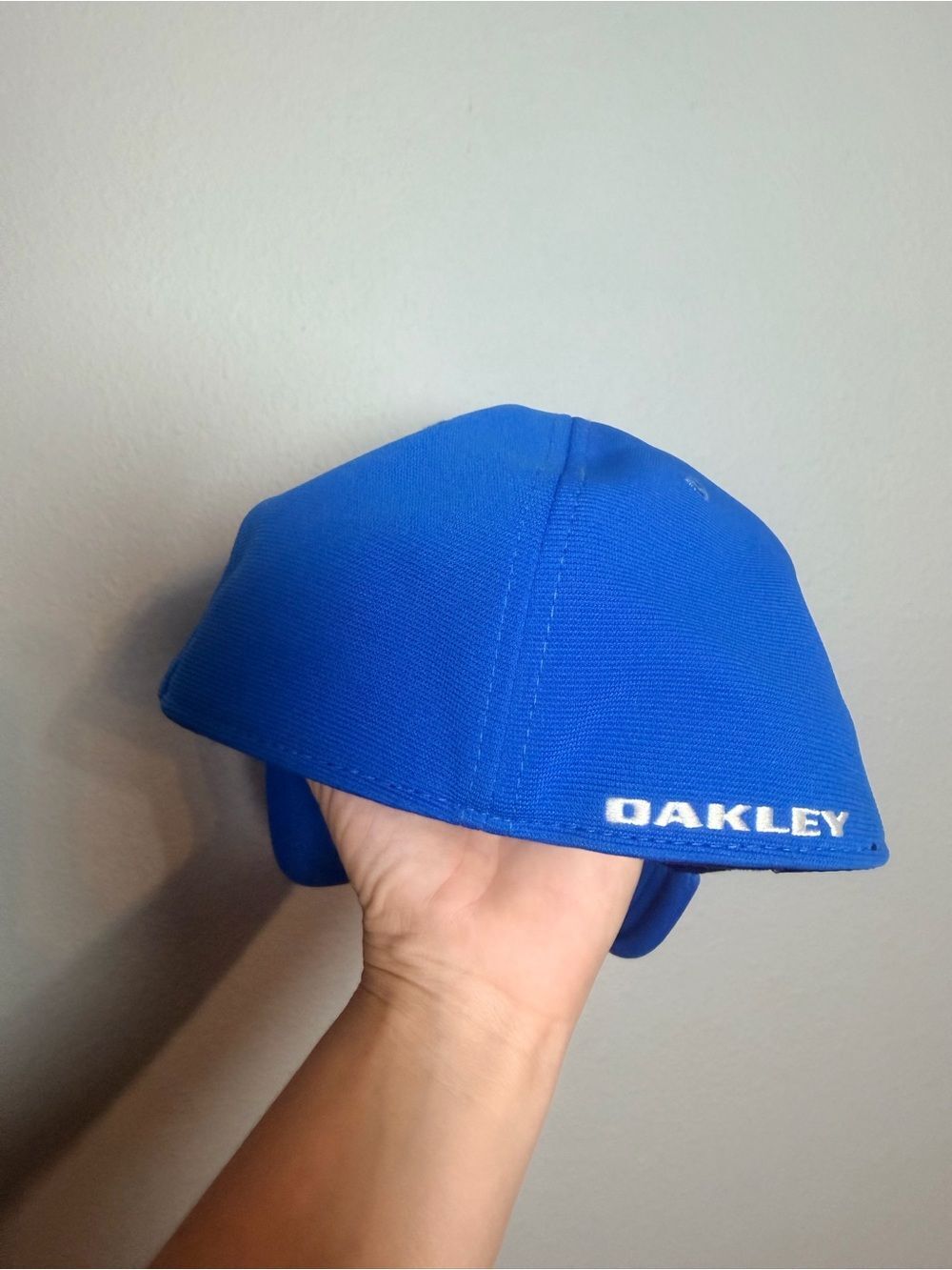 Oakley Flex Blue Performance Classic Baseball Cap L/XL Large XL - Picture 4 of 8